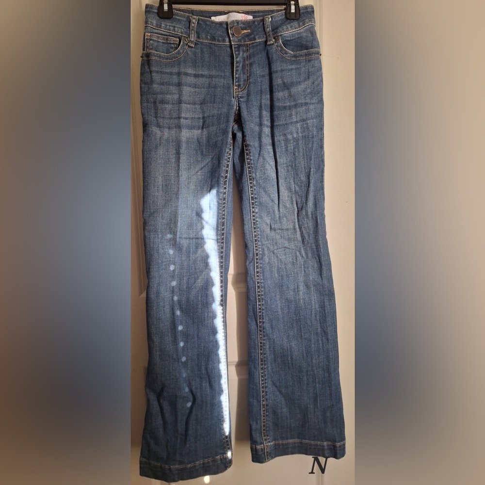 Tin Haul Classic Blue Jeans 27R boho Nashville casual school office